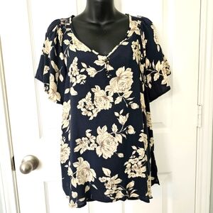 Maurices Floral Blouse